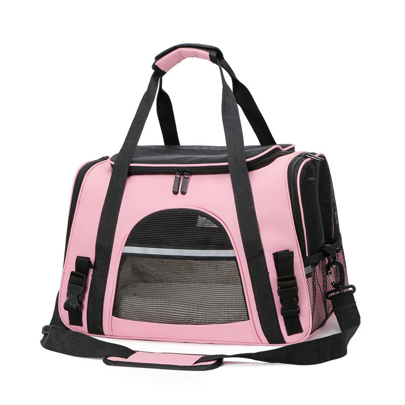 Sac de transport rigide pour chien ou chat - ouverture pratique